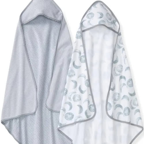 Hello Moon Organic Knit Terry Towels Set of 2