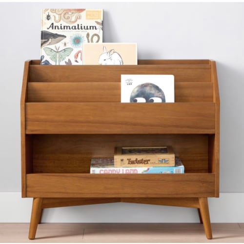 Mid-Century Toy Dump w/ Bookrack | West Elm