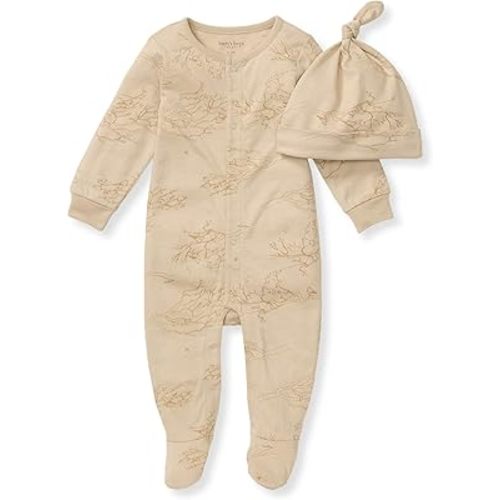 Burt's Bees Baby Boys' 100% Organic One-Piece Long Sleeve Coverall