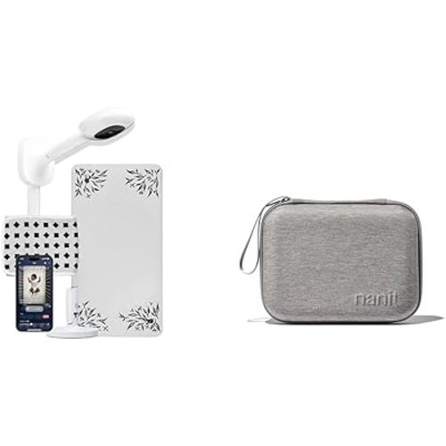 Nanit Pro Complete Monitoring System – includes Wi-Fi HD Video Camera w/Nightlight and Night Vision & Travel Case – Protective Hard Shell Carrying Case Pro Baby Monitor