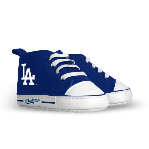 Babyfanatic Pre-walkers High-top Unisex Baby Shoes - Mlb Los Angeles Dodgers