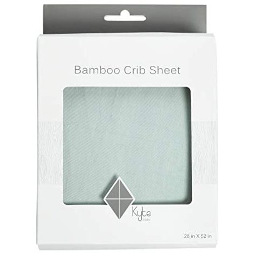 Kyte BABY Soft Crib Sheets Made from Bamboo Rayon Material (Sage)