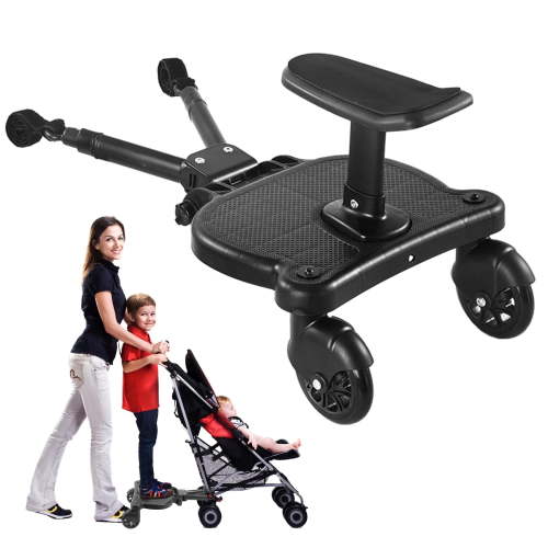 CHICCLO Universal Stroller Board Sit and Stand Attachment for Toddler Baby to Ride with Seat