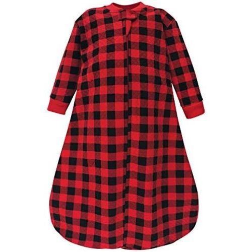 Hudson Baby Unisex Baby Premium Quilted Long Sleeve Sleeping Bag and Wearable Blanket