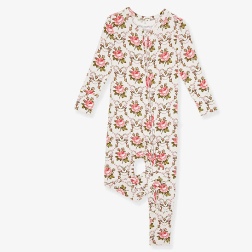 Floral Yellow Baby Convertible Sleeper | Claudia