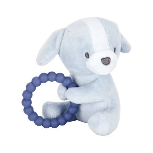 Baby Puppy Plush With Teether - Blue - Carter's | Carter's