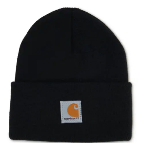 Kids' Acrylic Beanie | Caviar Black | Carhartt