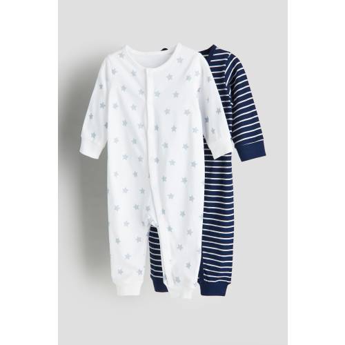 2-PACK PATTERNED COTTON PAJAMAS