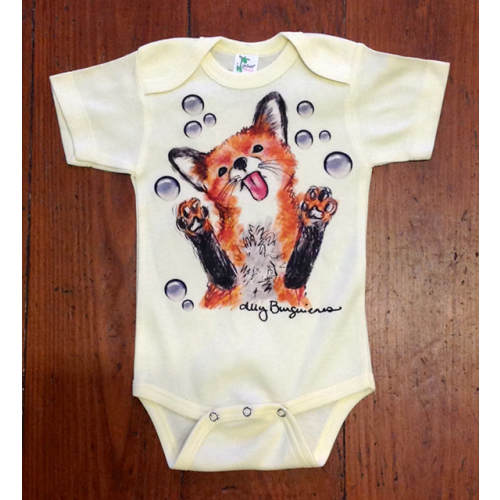 Silly Fox Baby Bodysuit