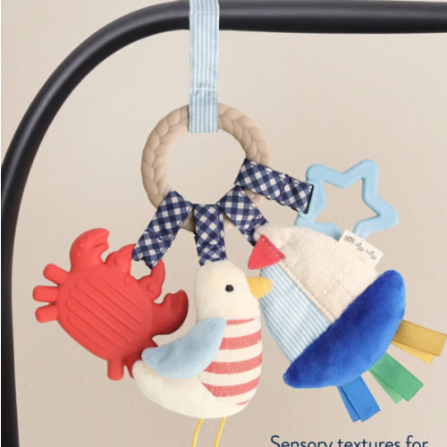Nautical Bitzy Busy Ring™ – The Baby Gift People