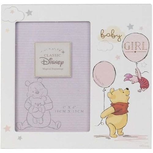 Disney Magical Beginnings Winnie The Pooh Photo Frame- Baby Girl