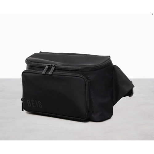 BÉIS 'The Diaper Pack' in Black - Diaper Fanny Pack & Crossbody Diaper Bag