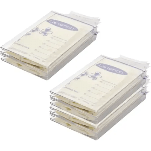 6-Pack Freeze Flat Breast Milk Storage Bag |Breastmilk Freezer Flattener Kit Make Mother's Milk Bags Organizer Even to Save Refrigerator Space | Fit 3 4 5 6oz