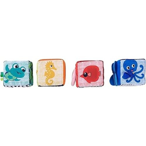 Baby Einstein Explore & Discover Soft Blocks Toys, Ages 3 months +