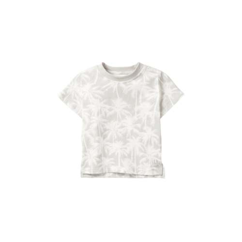 Palm Print Tee - Frost