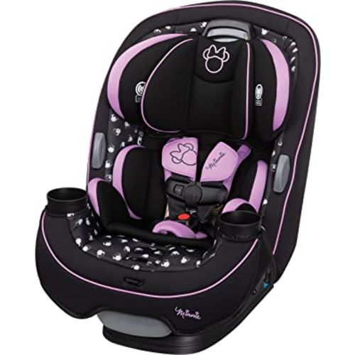 Disney Convertible Car Seat, Rear Facing 5-40 pounds, Forward Facing 30-65 pounds, Booster 40-100 lbs, Convert From Infant to Toddler, Midnight Minnie