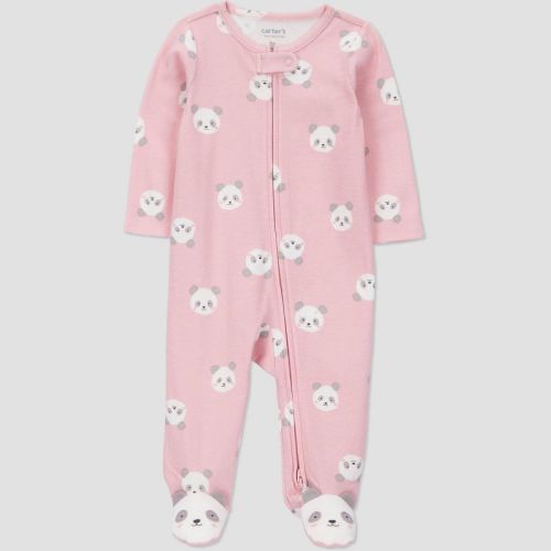 Carter's Just One You® Baby Girls' Panda Printed Sleep N' Play - Pink