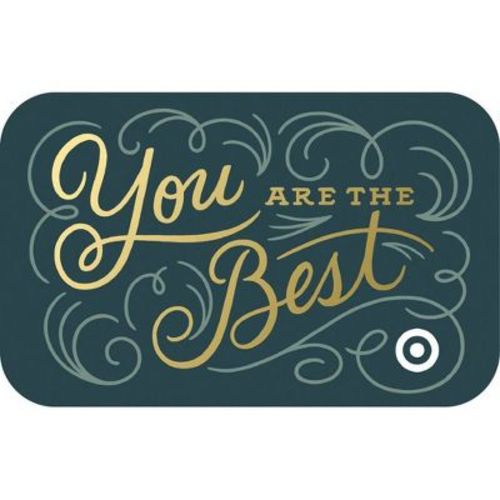 You Are The Best Target Giftcard $25