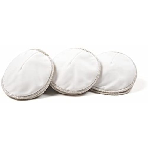 Mother Ease 6 Pack Premium Reusable Nursing Pads I Stops Embarrassing Leaks I All Day Comfort With No Itching Or Sticking I Washable Nursing Pads That Dont Bunch or Show Through