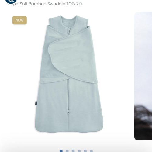 HALO® Supersoft Bamboo Swaddle 2.0 TOG Calm Sage | HALO®