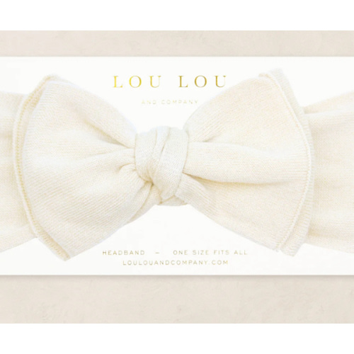 Knit Headband - Ivory