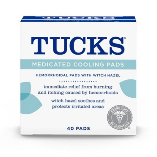 Tucks Medicated Pads Set - 40pc