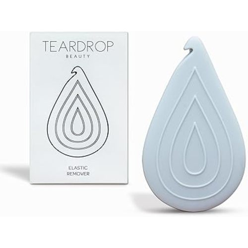 Teardrop Beauty Mom's Customized Hair Tie Cutter Tool - Rubber Band Ponytail Cutter for Kids and Toddlers