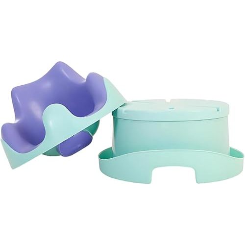 Pediatrician-Approved Squat Position for Easier Pooping & Elimination Communication (EC) | 7-in-1 Potty Training Seat | Includes Footrest, Step Stool & Toddler Toilet Seat | Reduces Diaper Waste