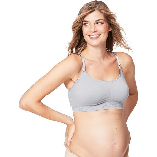 Cake Maternity Cotton Candy Wirefree Nursing Bra for Breastfeeding, Seamless Maternity Sleep Bra