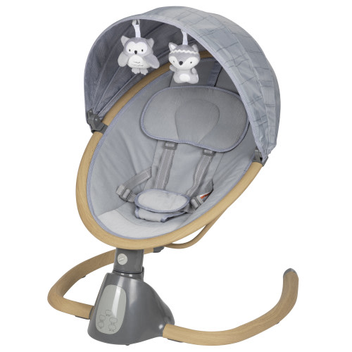 Safety 1st Baby Infant Bluetooth Swing with Remote, 5 Modes, High Street