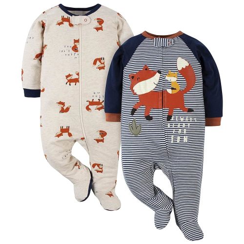 Gerber Baby Boys' 2-Pack Sleep N Play