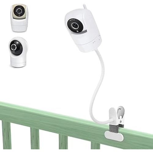 Baby Monitor Mount Holder for Vtech Baby Monitor VM901, VM928HD, VM919HD, VM5463, RM7764HD with Strong 15.8" Arm, Baby Camera Mount for Crib, Shelves, or Furniture