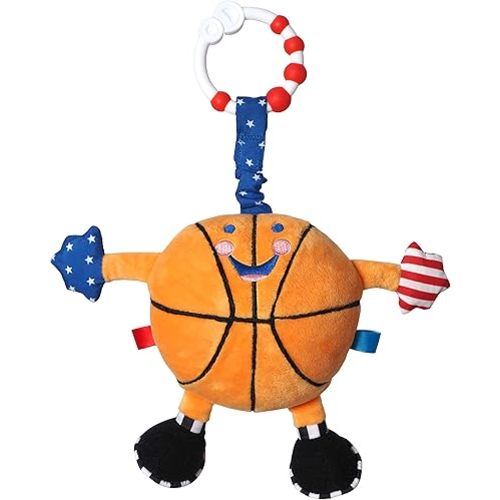 Baby Basketball | Ideal from Birth to 2 Years | Fantastic First Basketball | Play and Inspire Your Basketball Star | with Added Baby Sensory Features | LITTLE SPORT STAR Plush Toy Collection