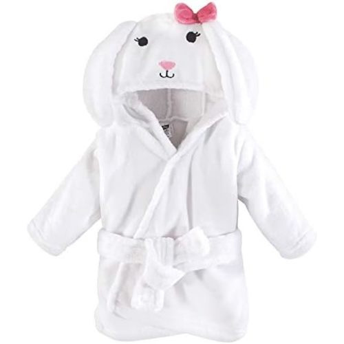 Hudson Baby Unisex Baby Plush Animal Face Bathrobe