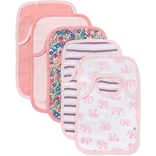 Burts Bees Baby Unisex-Child Pull On Bibs