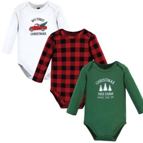 Luvable Friends Hudson Baby Long-Sleeve Bodysuits