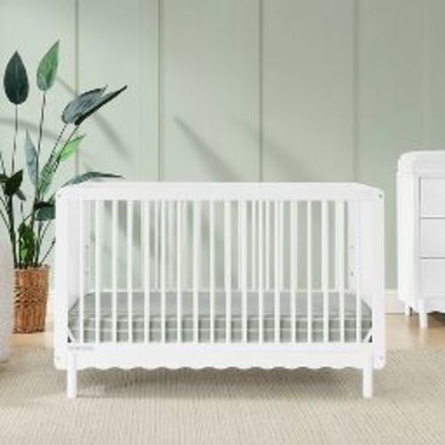 Delta Children William 4-in-1 Convertible Crib - Greenguard Gold Certified - White