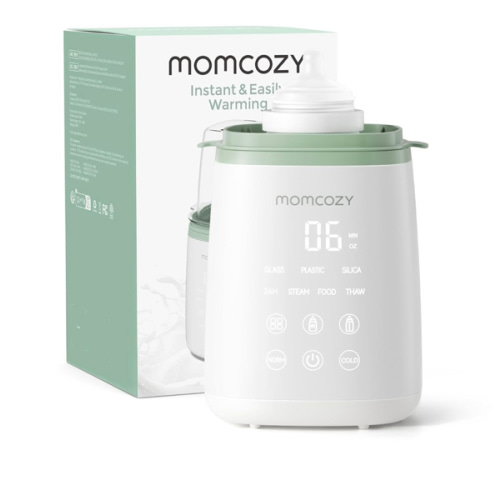 Momcozy Bottle Warmer, Fast Bottle Warmers for All Bottles with Timer, Accurate Temperature Control and Automatic Shut-Off, Multifunctional Bottle Warmer for Breastmilk