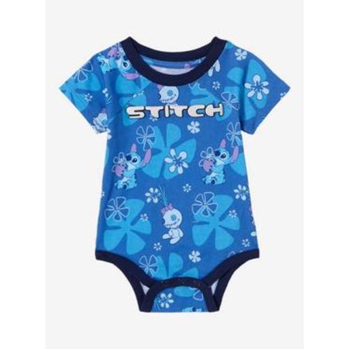 Disney Lilo & Stitch Scrump Floral Allover Print Infant One-Piece -- BoxLunch Exclusive | BoxLunch
