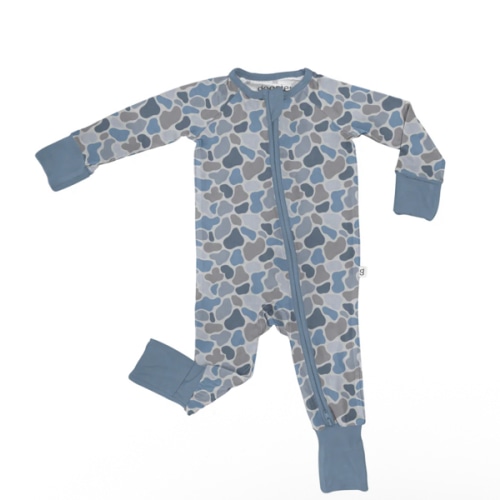 LS Zip PJ- Watercolor Camo – Goosies