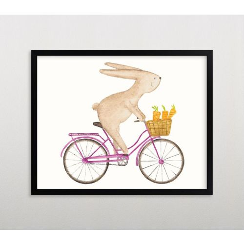 Minted® Fast Riders Framed Gallery Art by Francisca Reyes | Pottery Barn Kids — RABBIT