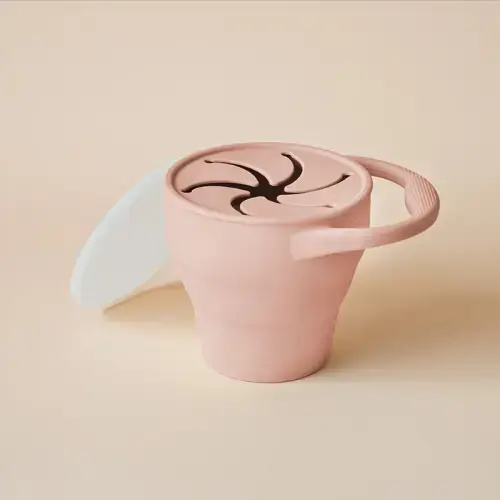 Silicone Snack Cup - Blush