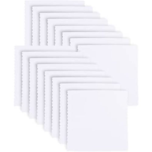 Super Soft Burp Cloths 16 Pack - Thick - Extra Absorbent - Perfect Size Large 20 X 10 Inch - Light and Easy to Carry - Milk Spit Up Rags - Burpy Cloths for Unisex, Boy, Girl, Newborn - White