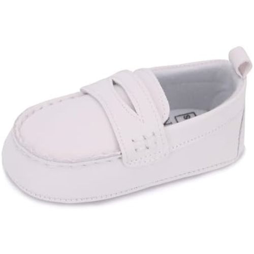 LONSOEN Baby Boys Girls Penny Loafers Infant Toddler Moccasins Soft Soles Dress Shoes