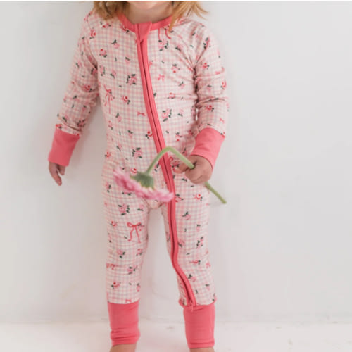 Charlotte Zipper Romper – In My Jammers