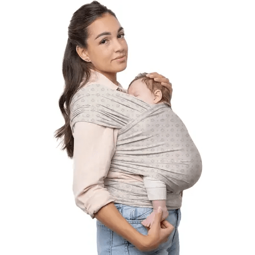 Boba Baby Wrap Carrier - Original Baby Carrier Wrap Sling for Newborns - Baby Wearing Essentials - Newborn Wrap Swaddle Holder, Newborn to Toddler Infant Sling (Serenity Anvi)