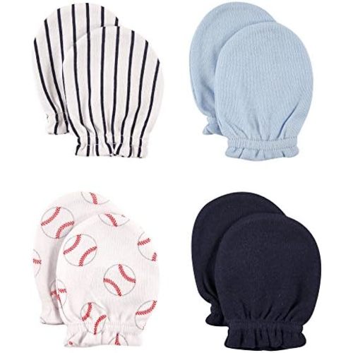 Luvable Friends Unisex Baby Cotton Scratch Mittens