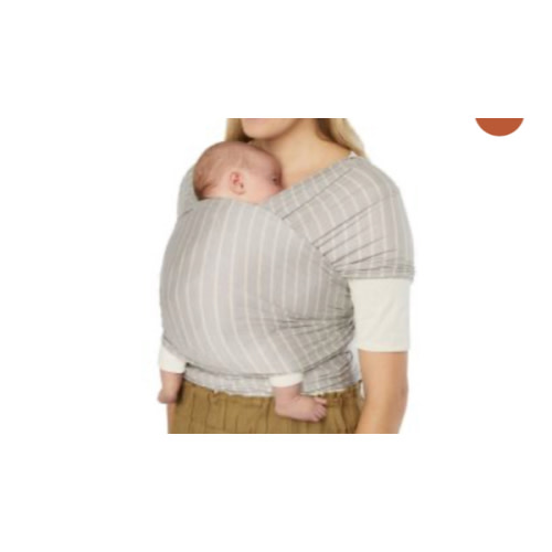 Ergobaby Aura Baby Carrier Wrap for Newborn to Toddler (7-25 Pounds), Coral Dots - Aura Wrap