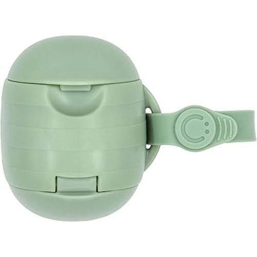 Ubbi On-The-Go Dual Pacifier Holder, Keep's Baby's Binkies Clean and Accessible, Portable for Travel, Diaper Bag Accessory Must Have for Newborns, Sage Green