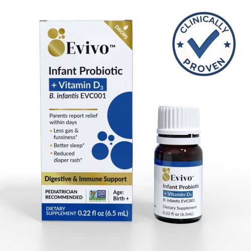Evivo Probiotic Drops + Vitamin D